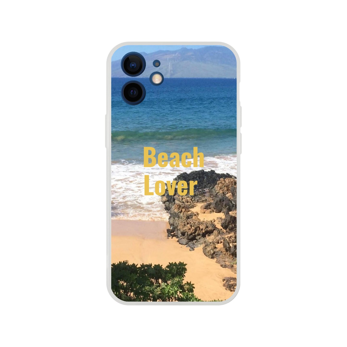 Flexi case for phone Beach lover with Hawaiian Beach