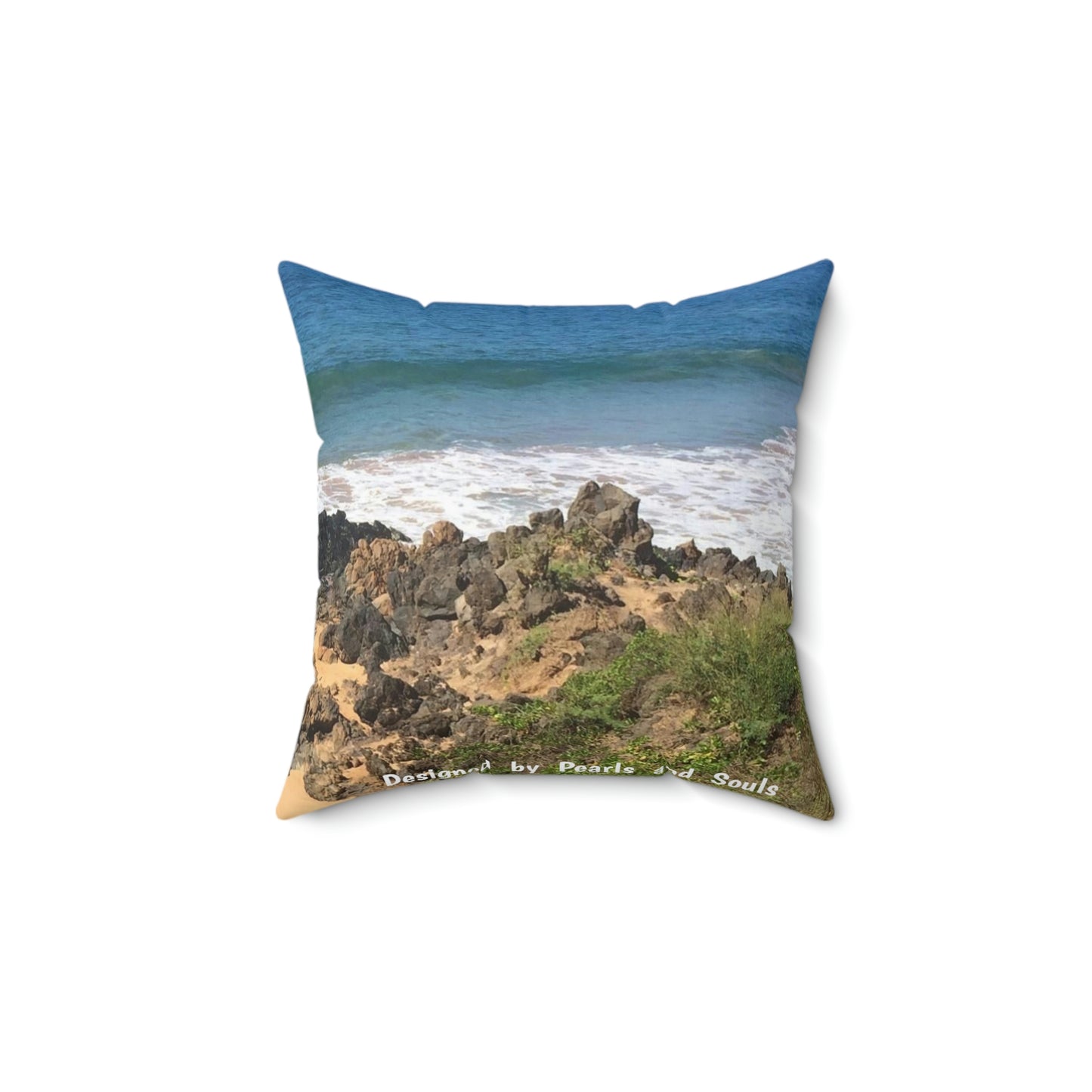 Dreaming of Hawaii Spun Polyester Square Pillow
