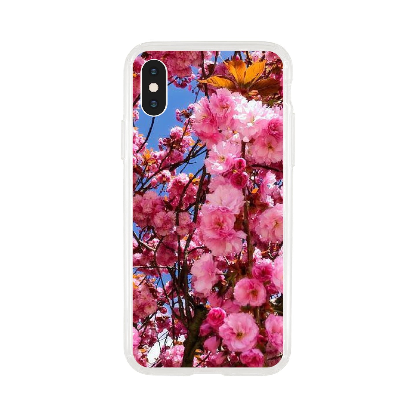 Clear case Pink cherry blossom Sakura phone case