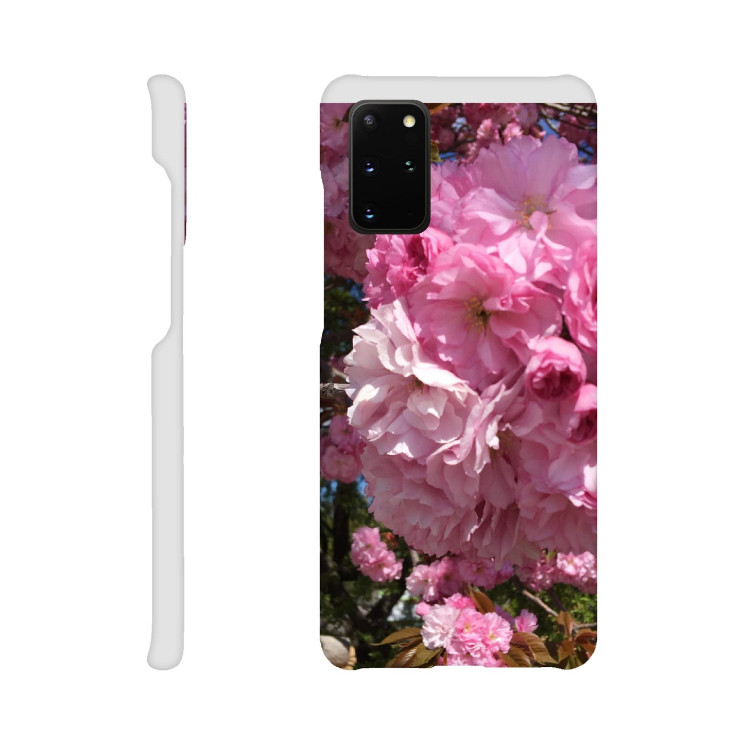 Slim phone case pink cherry blossom Sakura