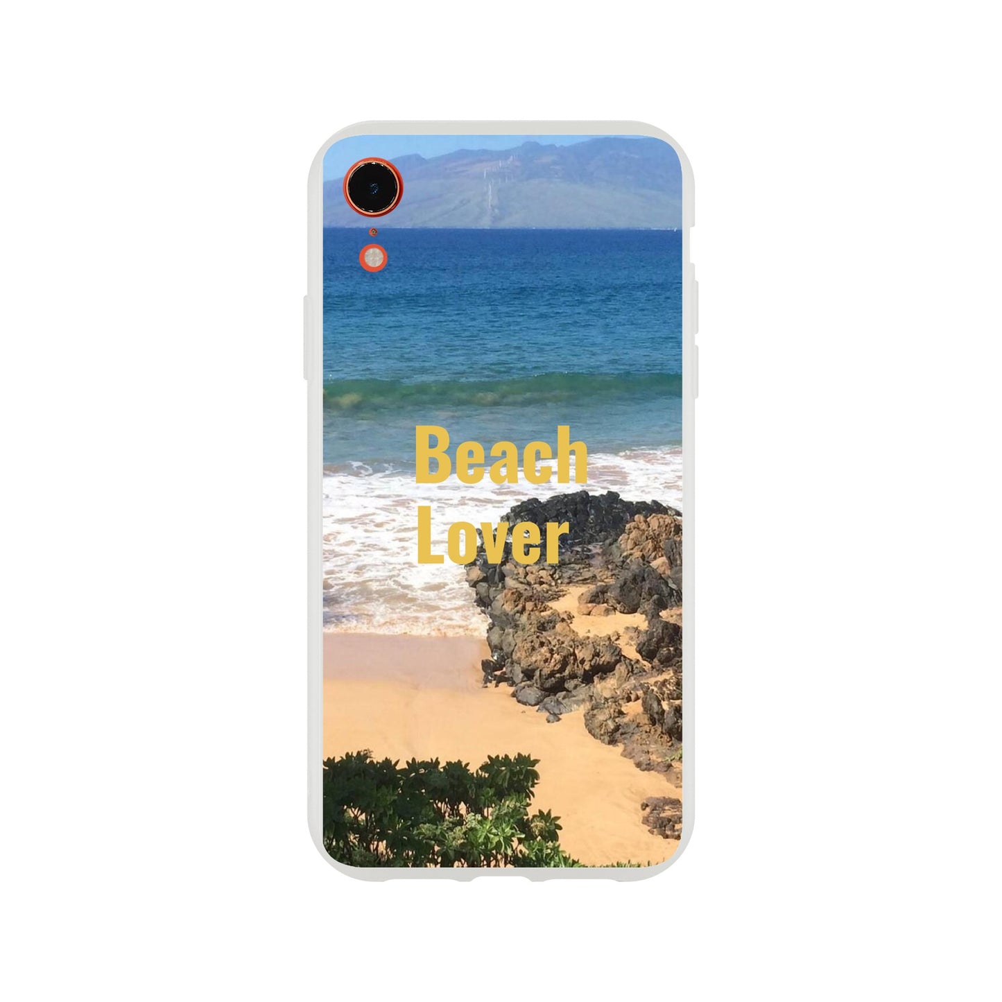 Flexi case for phone Beach lover with Hawaiian Beach