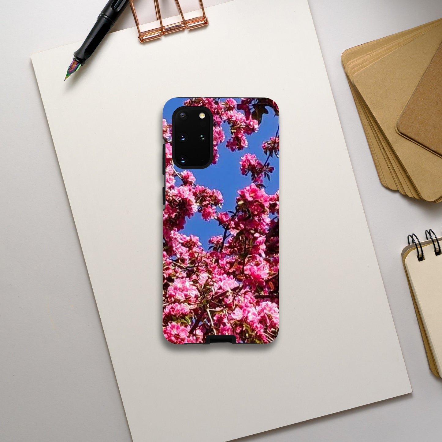 Tough phone case pink cherry blossom Sakura