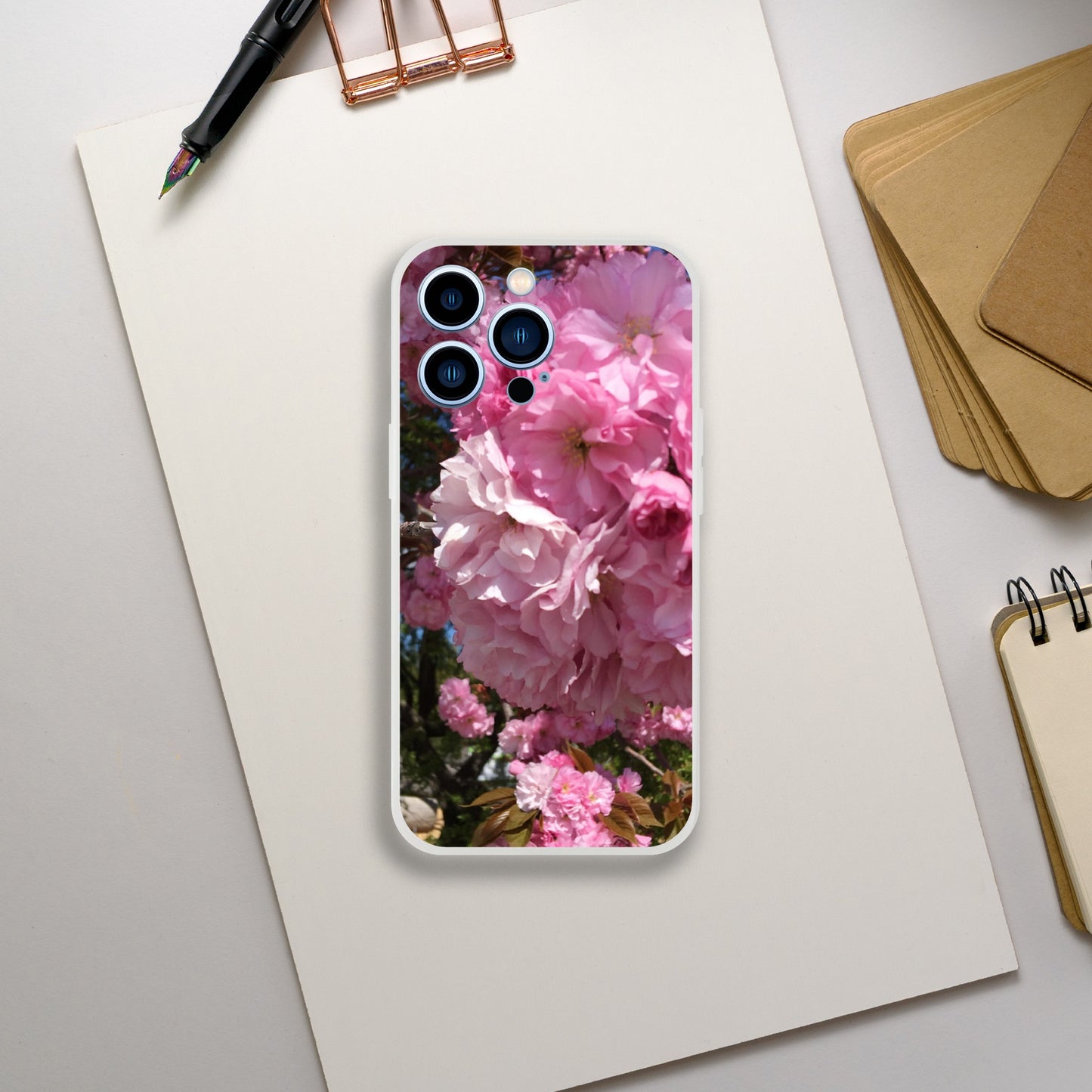 Flexi case pink cherry blossom Sakura