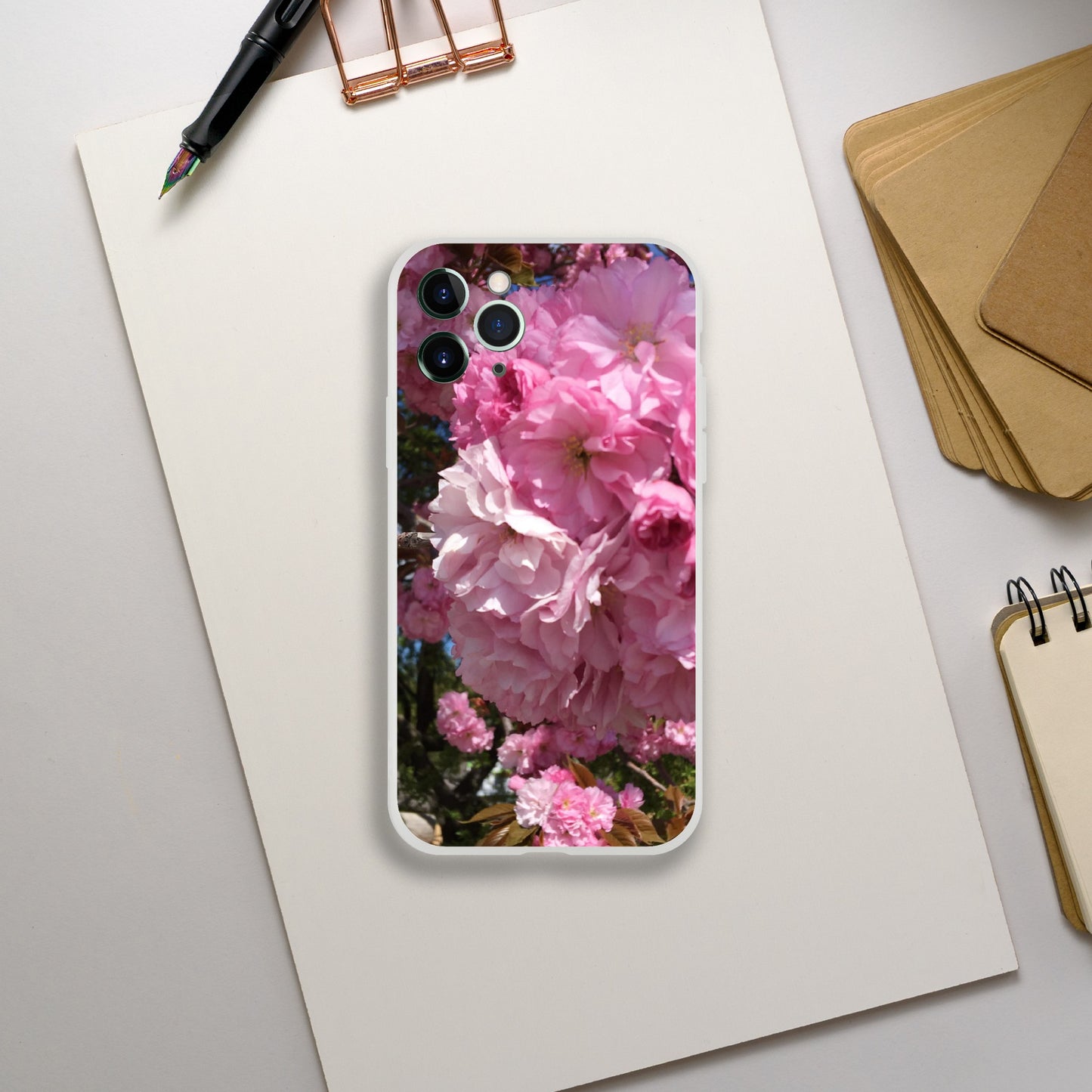 Flexi case pink cherry blossom Sakura