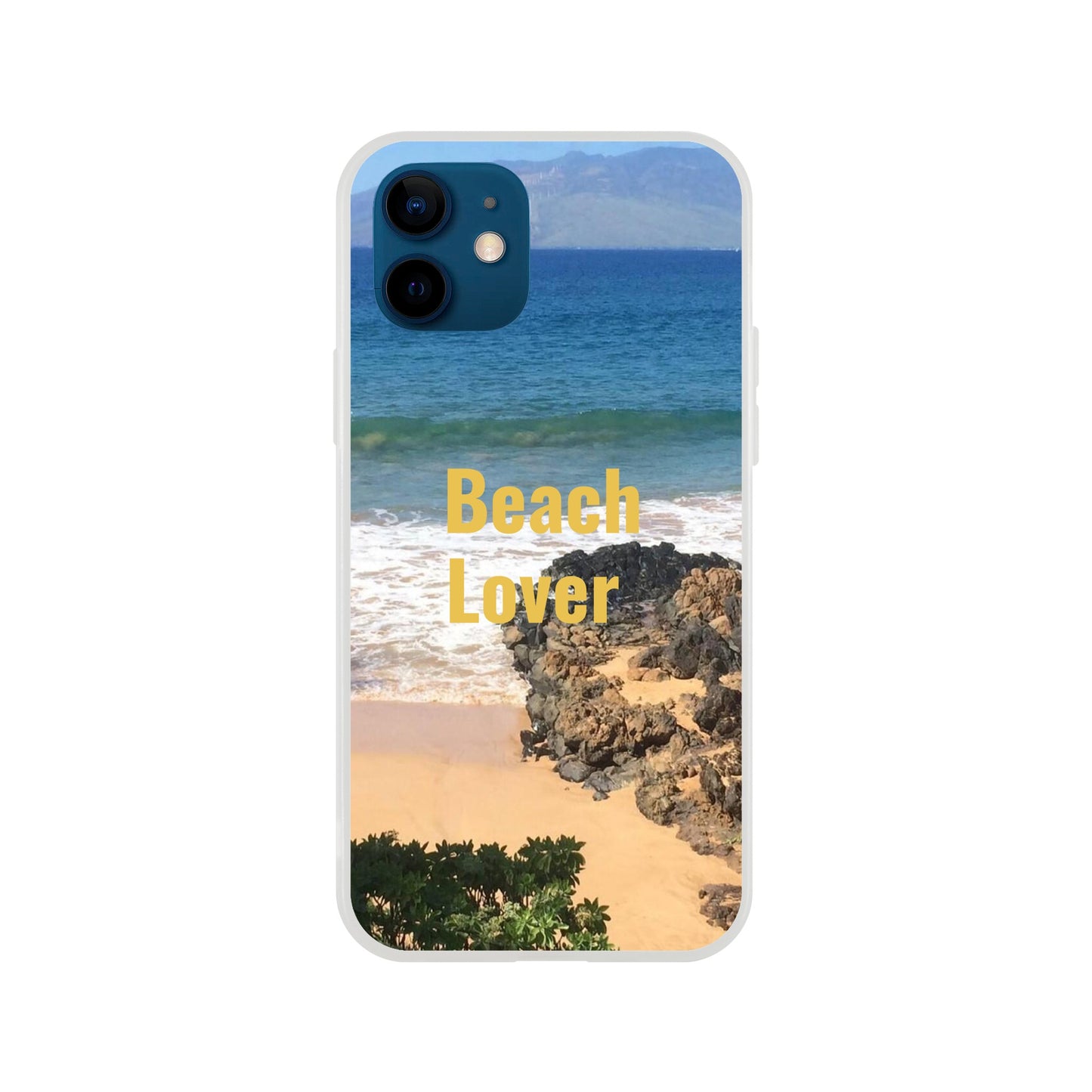 Flexi case for phone Beach lover with Hawaiian Beach