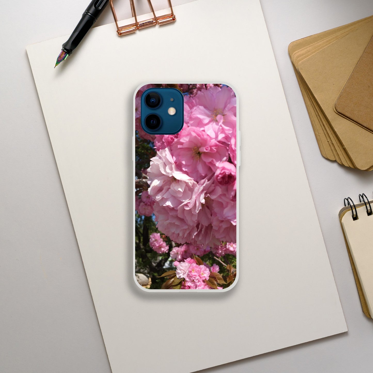 Flexi case pink cherry blossom Sakura