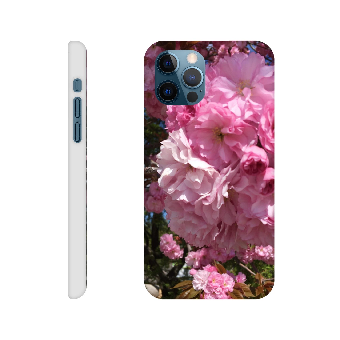 Slim phone case pink cherry blossom Sakura