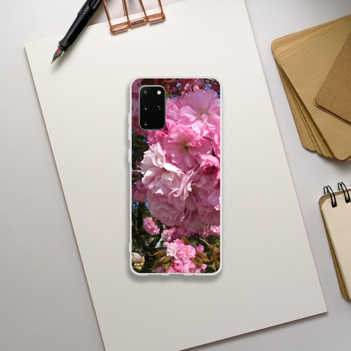 Flexi case pink cherry blossom Sakura